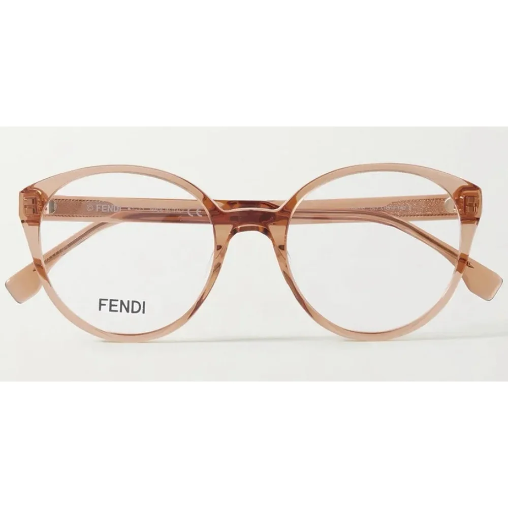 Fendi Pink Eyeglasses FE50015I 51-19 140 Made In Italy Women's